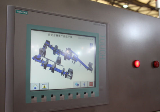 acheter Siemens a commandé la chaîne de production de croissant avec le système tournant de grande précision online manufacture