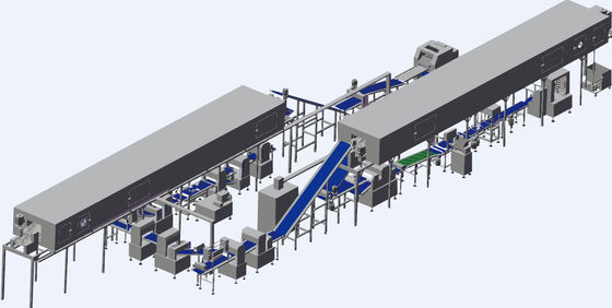acheter Équipement industriel de filtrage automatique de fabrication de pain de boulangerie de largeur de 800mm fabrication en ligne