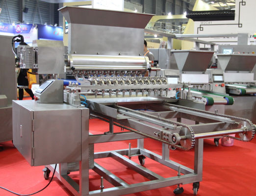 acheter Déposant de biscuit de 12 becs pour le petit gâteau, machines industrielles de déposant de boulangerie fabrication en ligne