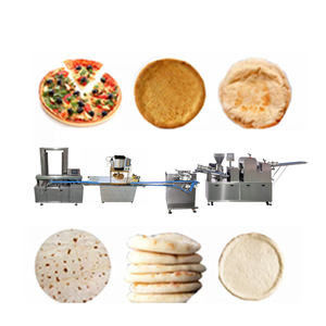 acheter Chaîne de production complètement automatique de pizza machine de stratification de la pâte danoise fabrication en ligne