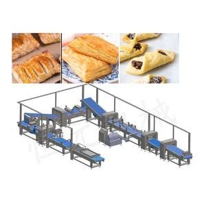 acheter Chaîne de production commerciale automatique de croissant de Sheeter de la pâte de croissant fabrication en ligne
