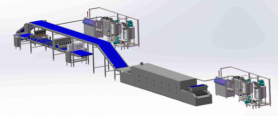 acheter contrôle d'écran tactile de 300kg/Hr Pita Bread Baguette Production Line fabrication en ligne