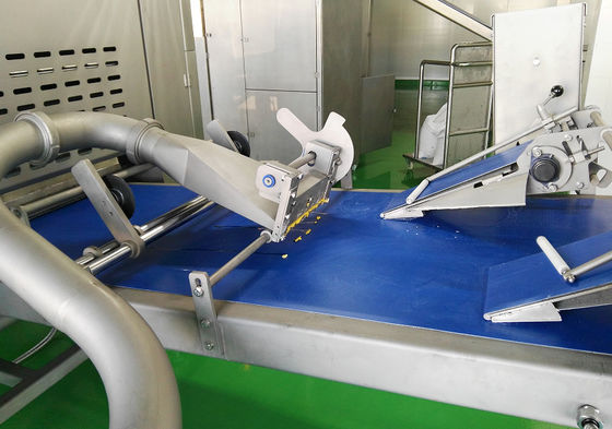 acheter Chaîne de production industrielle de pâte feuilletée avec la pompe d'alimentation automatique de graisse/beurre fabrication en ligne