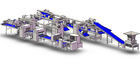 acheter Chaîne de production industrielle de croissant avec le coupeur de roulement adapté aux besoins du client ZNJ 800 de triangle fabrication en ligne