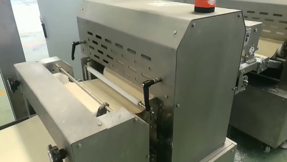 acheter 2 - 4 rangées Machine à faire la pâte de pizza, machine à pizza automatisée Diamètre personnalisé fabrication en ligne