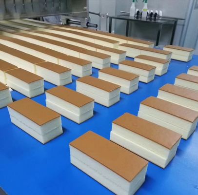 acheter Pleine aération de gâteau de mousseline de soie d'Autonatic pour la production industrielle de gâteau avec Grouter et four tunnel fabrication en ligne