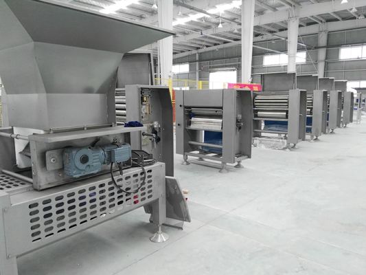acheter Les biens 144 couches de moteur servo d'entraînement de la pâte de la machine de lamineur, machine de stratification commerciale pour les pâtisseries danoises fabrication en ligne