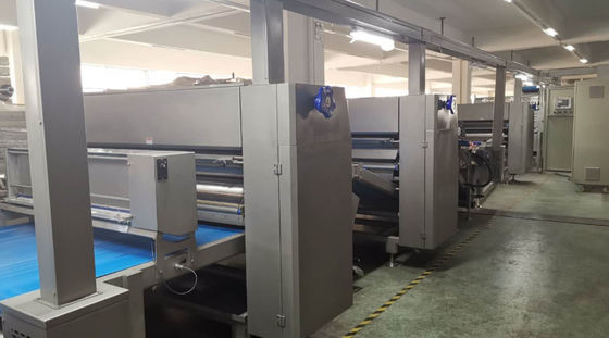 acheter Chaîne de production italienne automatique de pizza de la CE G1200 cuite au four avec le four tunnel fabrication en ligne