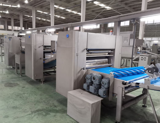 acheter Chaîne de production arabe automatique variable de pain pita de la taille 300kg/H fabrication en ligne