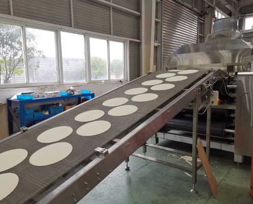 acheter Chaîne de production industrielle de la tortilla G650 de l'acier inoxydable 304 équipé de l'écran tactile pour la demande de capacité élevée fabrication en ligne