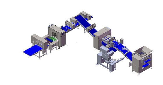 acheter ZKS650 Laminateur de bloc de pâte de pâtisserie pour pâte congelée avec 27 couches à l'intérieur de la pâte fabrication en ligne
